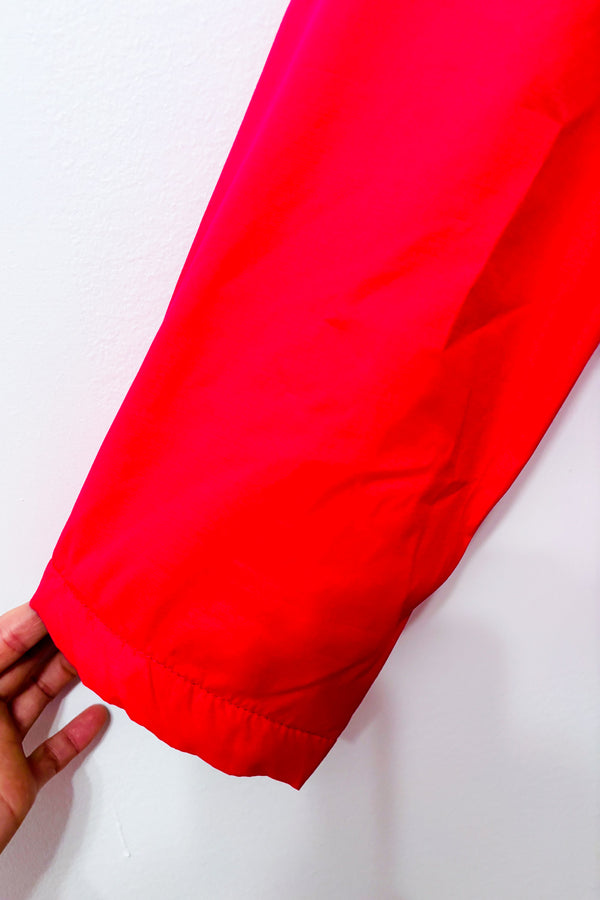 Veste fuchsia zippée à col montant seconde main - Athletic Works- La Penderie du Paradis