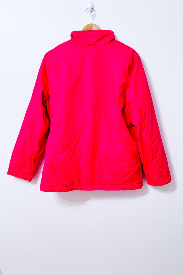 Veste fuchsia zippée à col montant seconde main - Athletic Works- La Penderie du Paradis