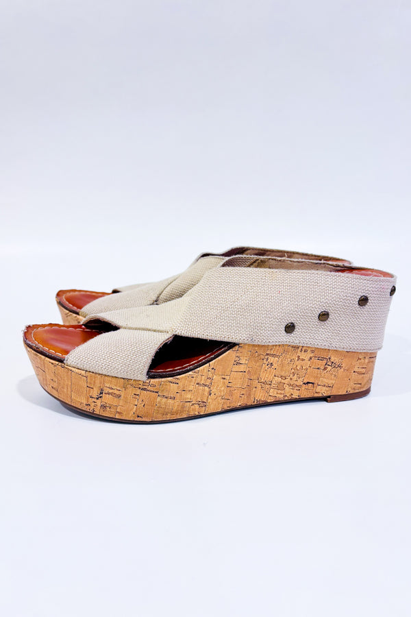 Mules en jutte (8.5)-Kate Preston-La Penderie du Paradis 🕊