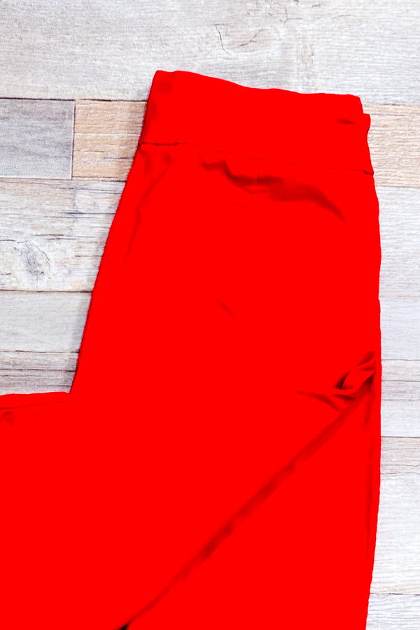 Pantalon 3/4 rouge (m)-Grenier-La Penderie du Paradis 🕊