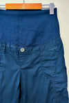 Pantalon cargo 3/4 marine (m) - Maternité seconde main Thyme