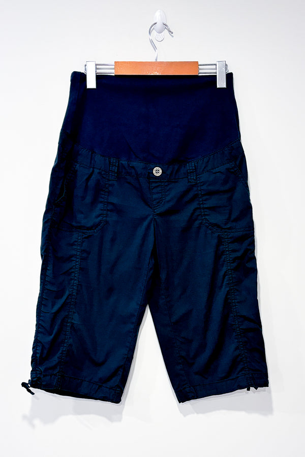 Pantalon cargo 3/4 marine (m) - Maternité seconde main Thyme