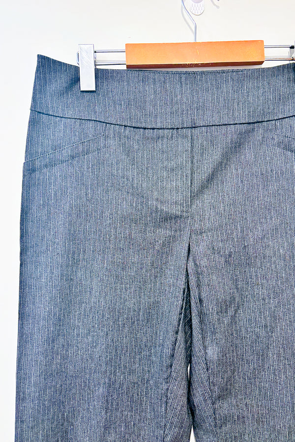Pantalon charcoal rayé (m) - Reitmans - La Penderie du Paradis ?