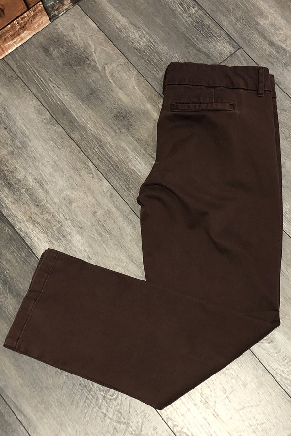 Pantalon chino brun jambe droite (m) seconde main Denver Hayes