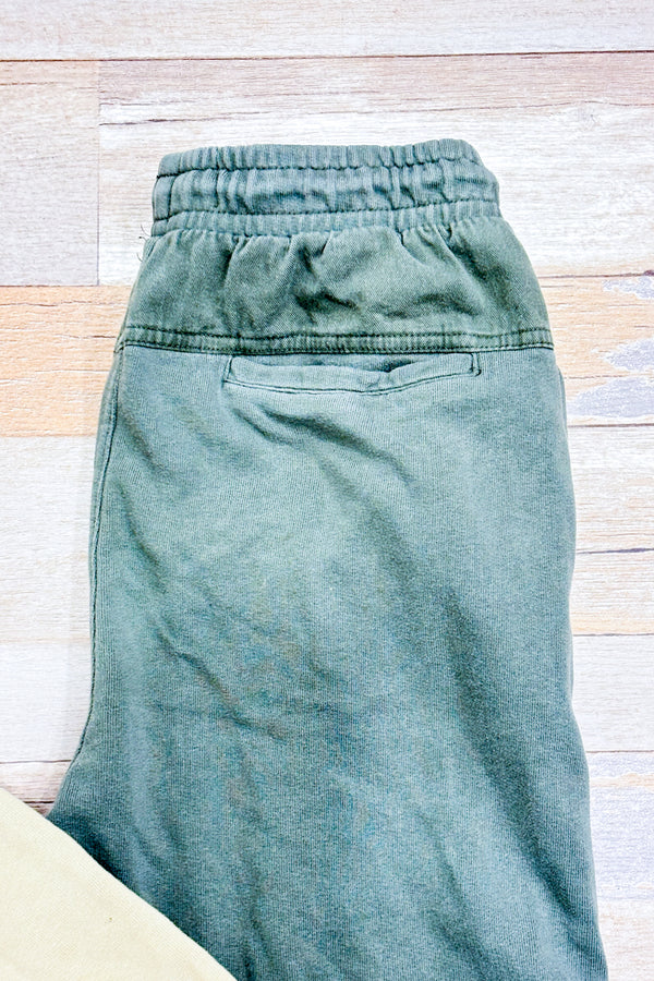 Pantalon de jogging vert et beige (l) - Garçon-Zara-La Penderie du Paradis 🕊