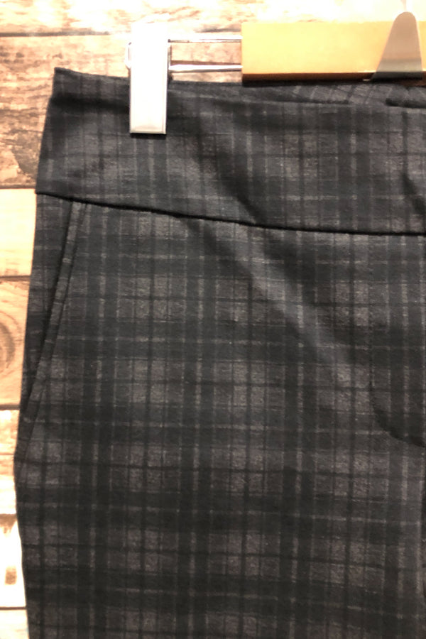 Pantalon gris à carreaux (m) seconde main Dalia