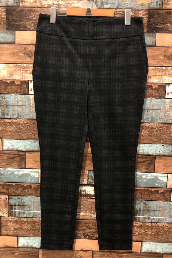 Pantalon gris à carreaux (m) seconde main Dalia