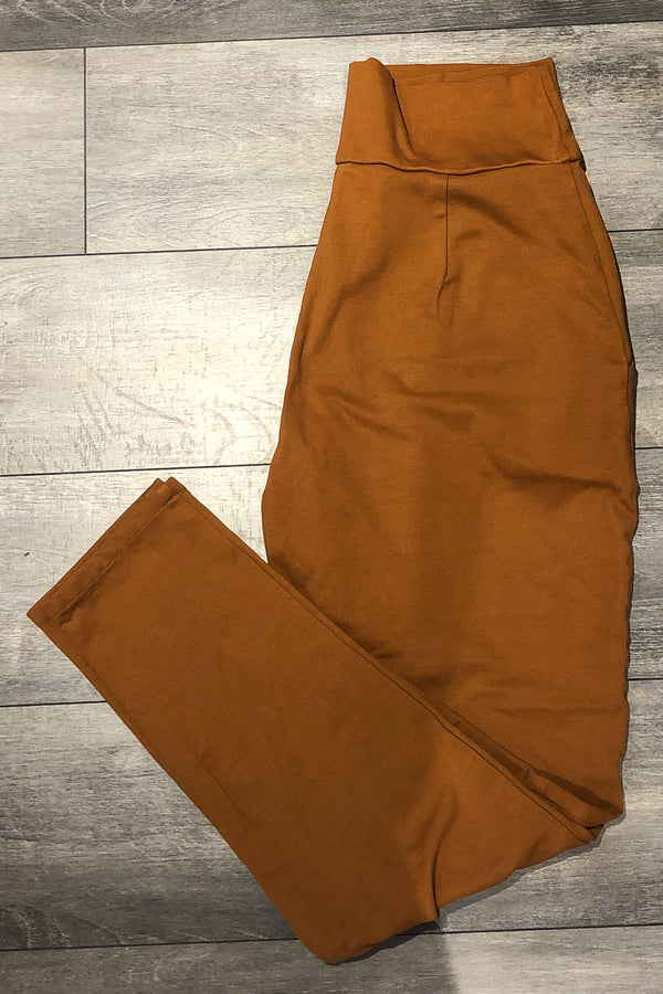Pantalon Harry orange brulé (l) seconde main Melow