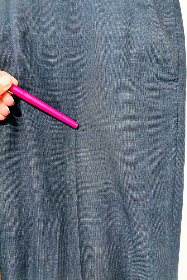 Pantalon marine (xl) - Homme seconde main Perry Ellis