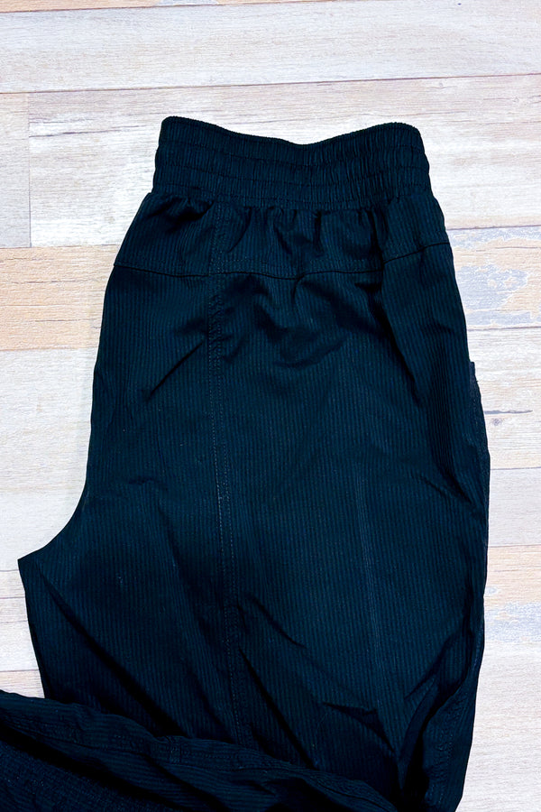 Pantalon noir à rayures (m)-Denver Hayes-La Penderie du Paradis 🕊