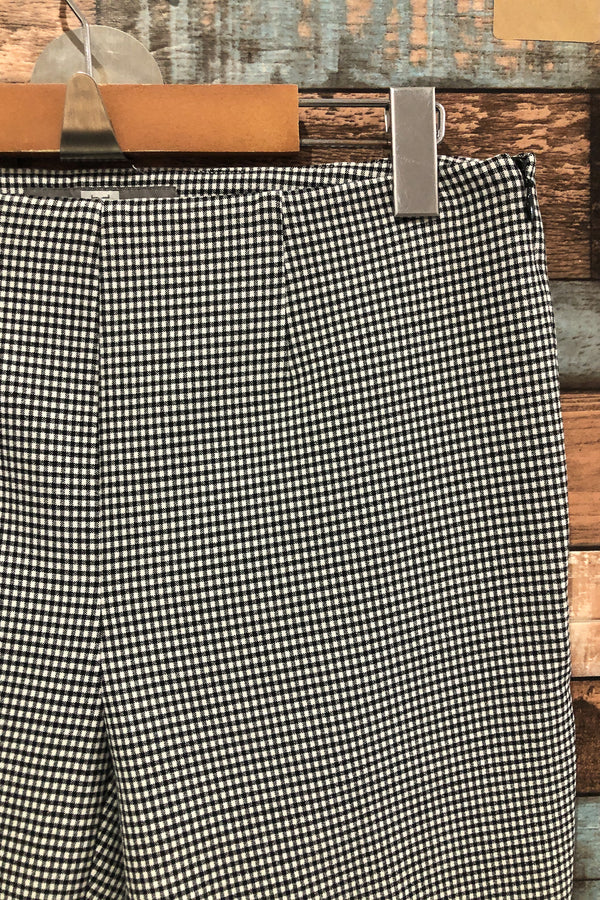 Pantalon noir et blanc à carreaux (s) seconde main Tristan