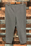 Pantalon noir et blanc à carreaux (s) seconde main Tristan