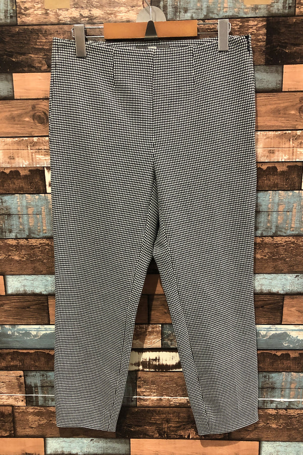 Pantalon noir et blanc à carreaux (s) seconde main Tristan