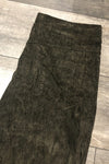 Pantalon vert foret en velours (l) seconde main Autres