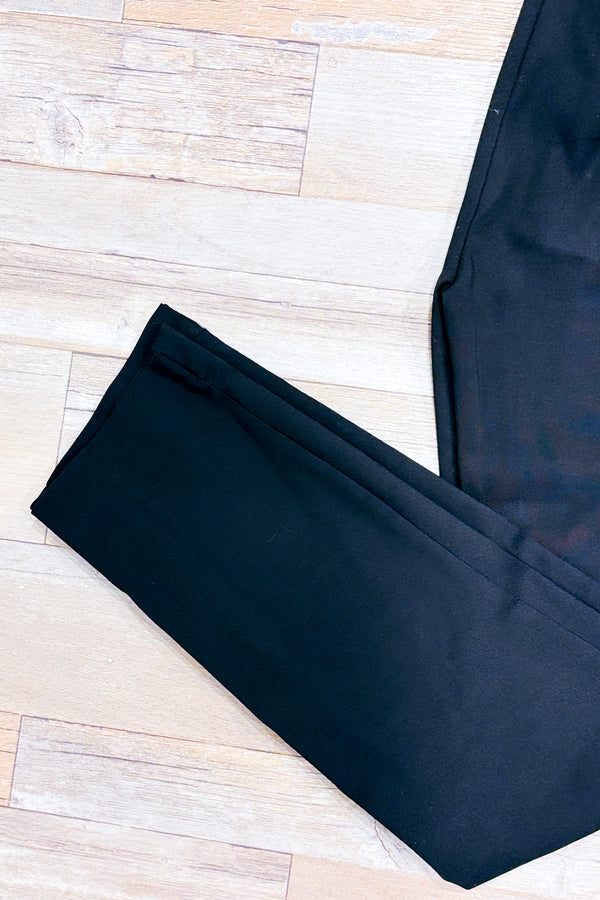 Pantalon noir jambe droite (s)-Zara-La Penderie du Paradis 🕊