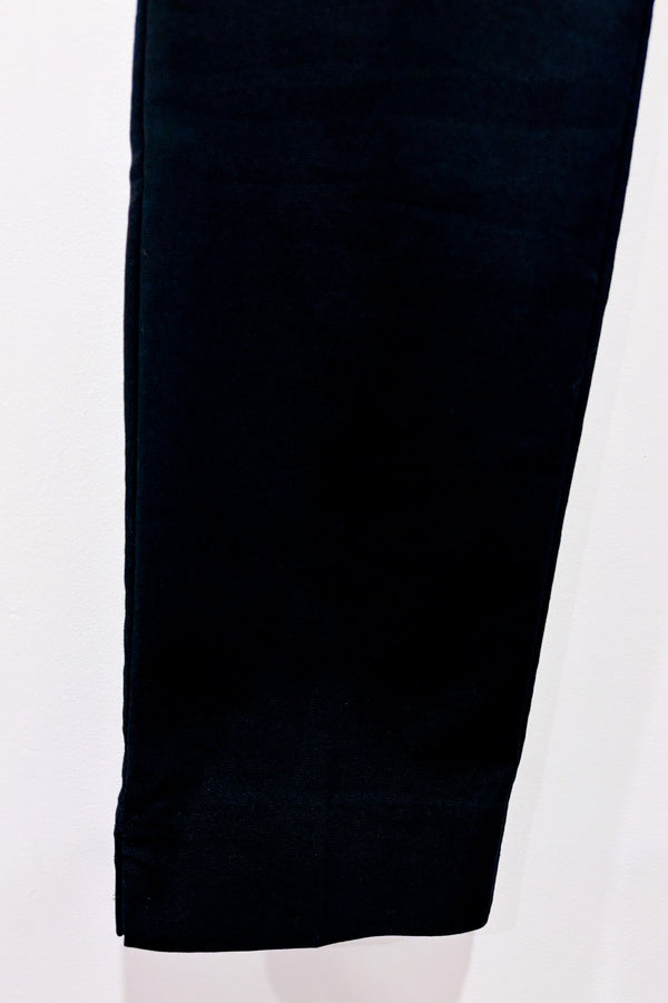 Pantalon noir jambe droite (s)-Zara-La Penderie du Paradis 🕊