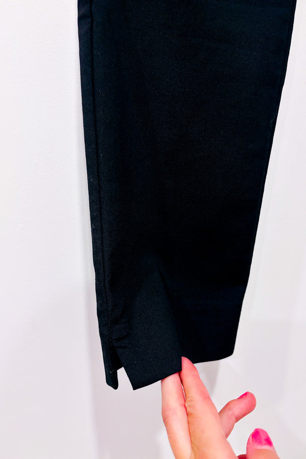 Pantalon noir jambe droite (s)-Zara-La Penderie du Paradis 🕊