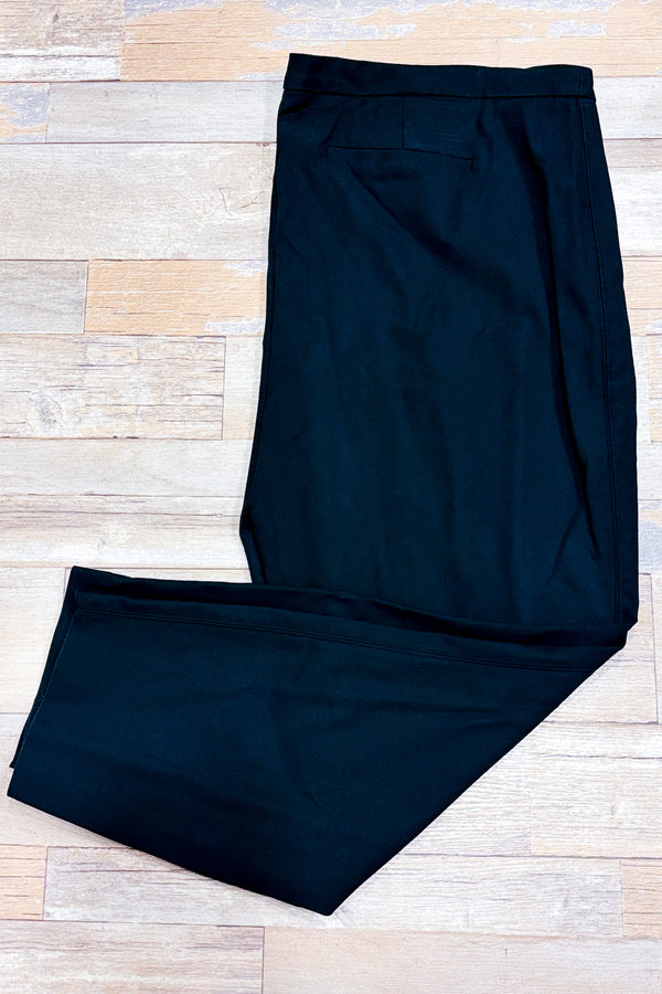 Pantalon extensible noir à petits pois (xl)-Carolina Belle-La Penderie du Paradis 🕊