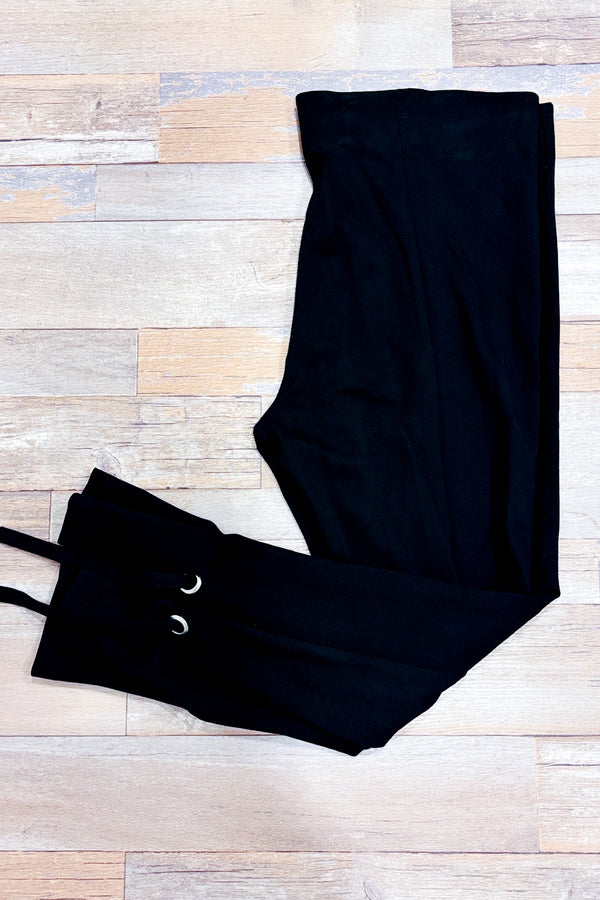 Pantalon extensible noir (xl)-Simon Chang-La Penderie du Paradis 🕊