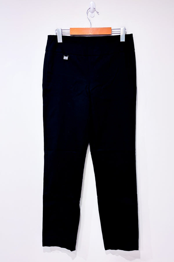 Pantalon noir extensible jambe droite Liette (m)-Lois Jeans-La Penderie du Paradis 🕊