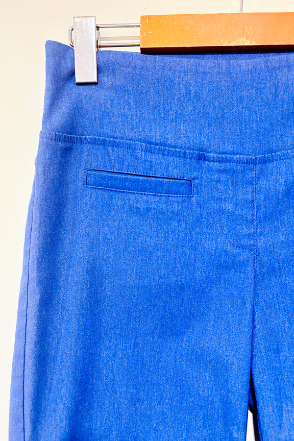 Pantalon 3/4 bleu extensible (s)-Anonyme Sans Toi-La Penderie du Paradis 🕊