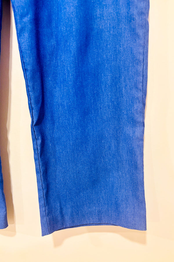 Pantalon 3/4 bleu extensible (s)-Anonyme Sans Toi-La Penderie du Paradis 🕊