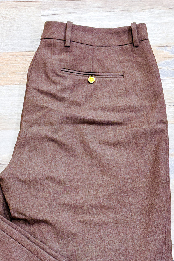 Pantalon brun jambe ample modern fit (m)-Calvin Klein-La Penderie du Paradis 🕊