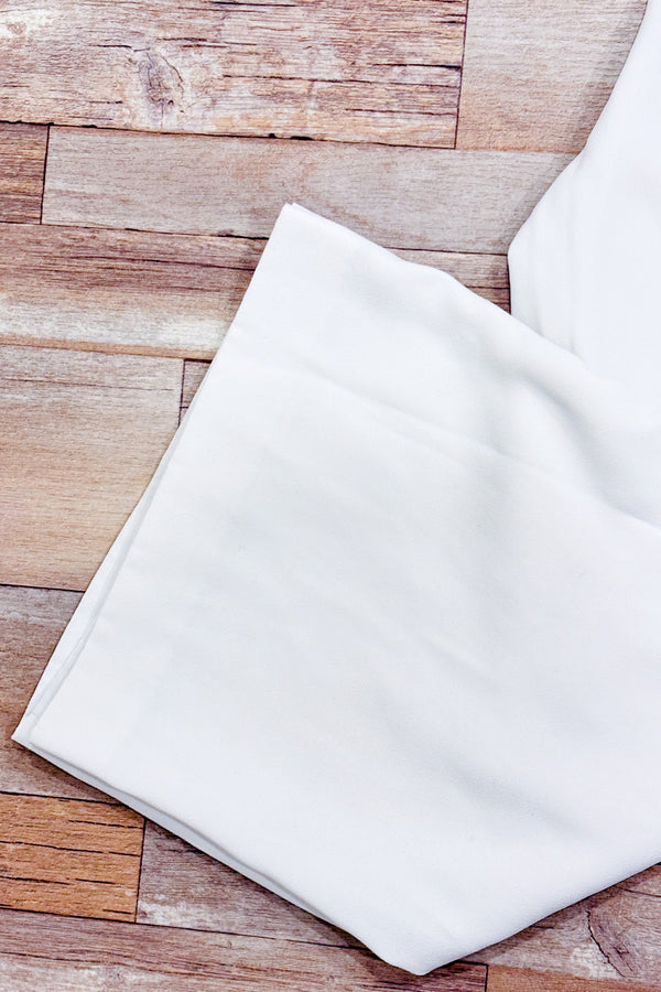 Pantalon ample crème à taille haute (s)-Zara-La Penderie du Paradis 🕊