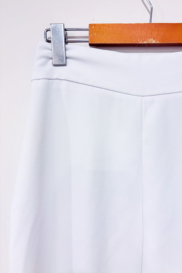 Pantalon ample crème à taille haute (s)-Zara-La Penderie du Paradis 🕊