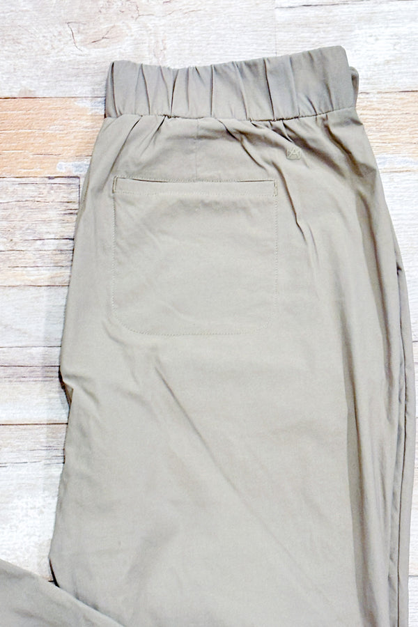 Pantalon de nylon beige (m)-Modern Ambition-La Penderie du Paradis 🕊