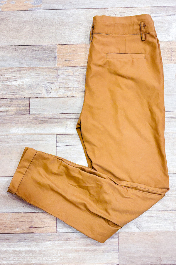 Pantalon taupe (s)-H&M-La Penderie du Paradis 🕊