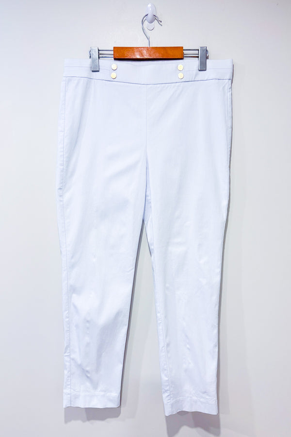 Pantalon exentislbe blanc jambe droite (l)-Laura-La Penderie du Paradis 🕊