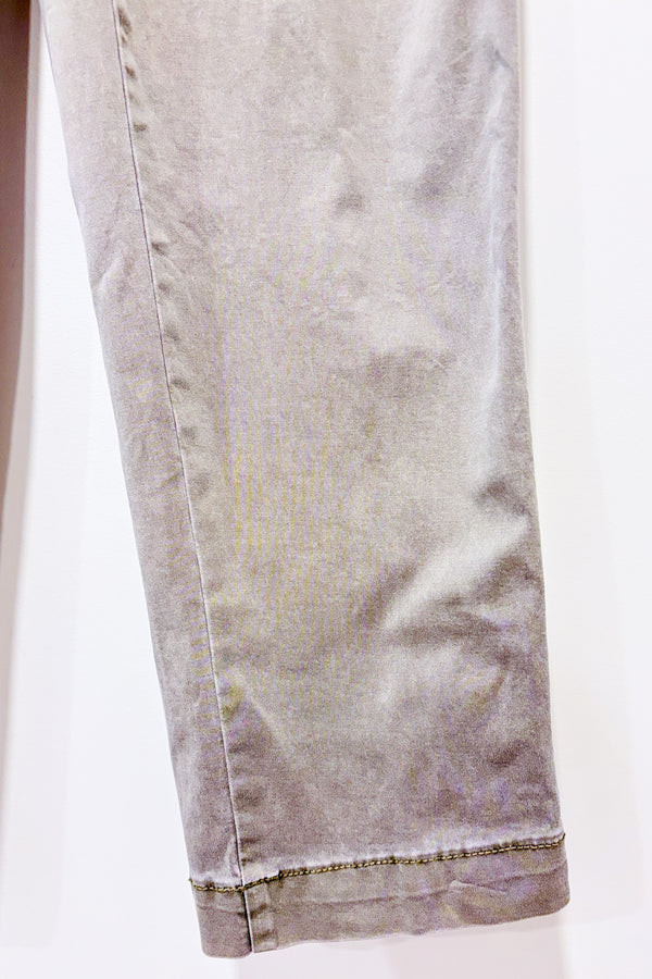 Pantalon utility kaki à taille haute (s)-Reitmans-La Penderie du Paradis 🕊