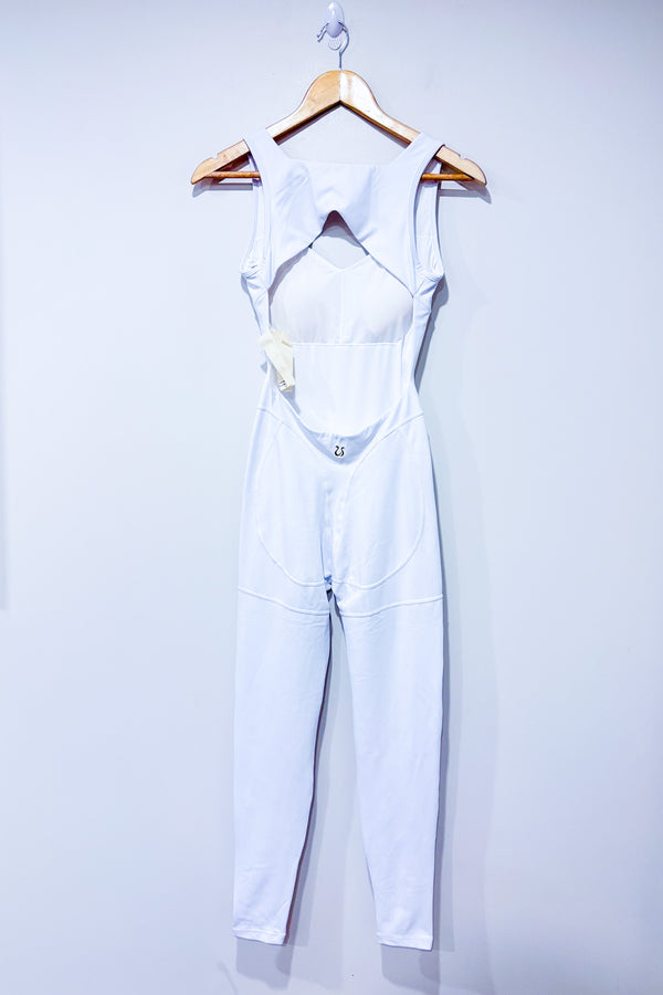 Jumpsuit blanc Fly Eye Cutout (m)*-Zasuwa-La Penderie du Paradis 🕊