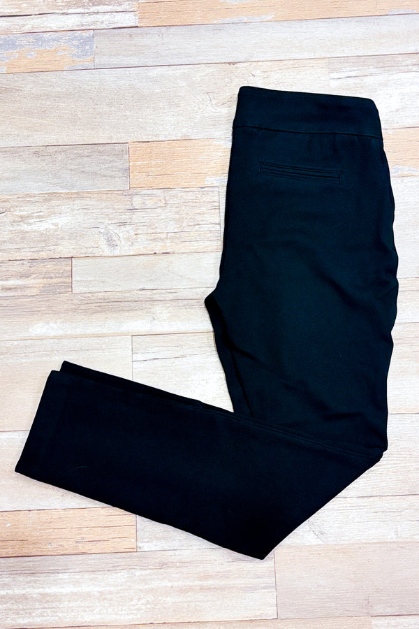 Pantalon extensible noir jambe étoite (s)-Dalia-La Penderie du Paradis 🕊