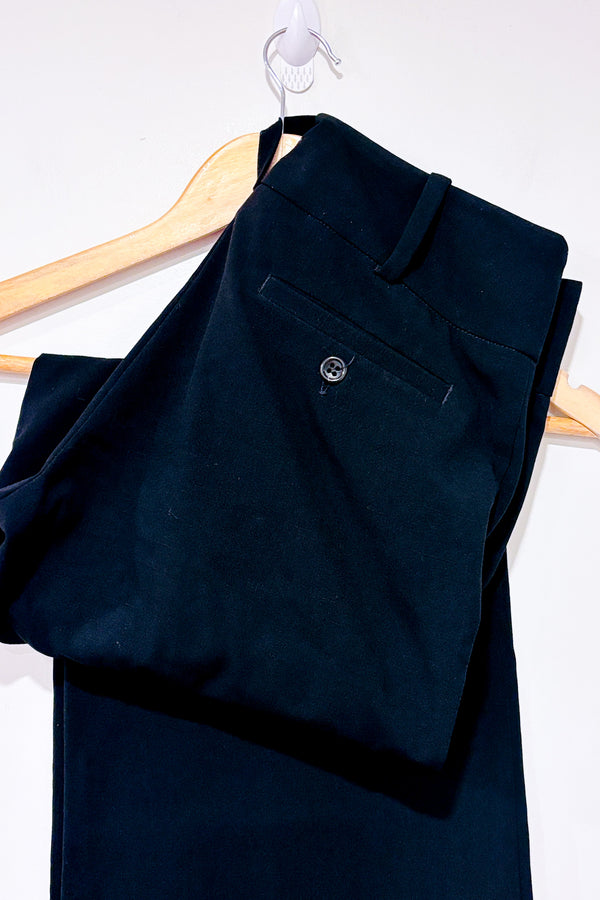 Pantalon noir jambe ample avec poches devant (s)*-Cue-La Penderie du Paradis 🕊