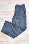 Pantalon gris jambe droite (l)* seconde main - Cazza Petite- La Penderie du Paradis