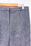 Pantalon gris jambe droite (l)* seconde main - Cazza Petite- La Penderie du Paradis