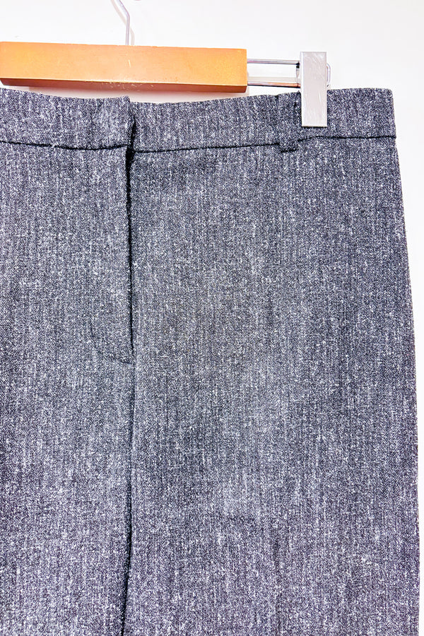 Pantalon gris jambe droite (l)* seconde main - Cazza Petite- La Penderie du Paradis
