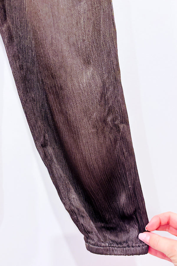 Jumpsuit brun-vert (m)*-Bobi Black Los Angeles-La Penderie du Paradis 🕊