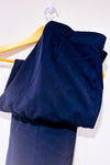 Pantalon marine jambe droite seconde main - Proportion Petite / Conrad C- La Penderie du Paradis