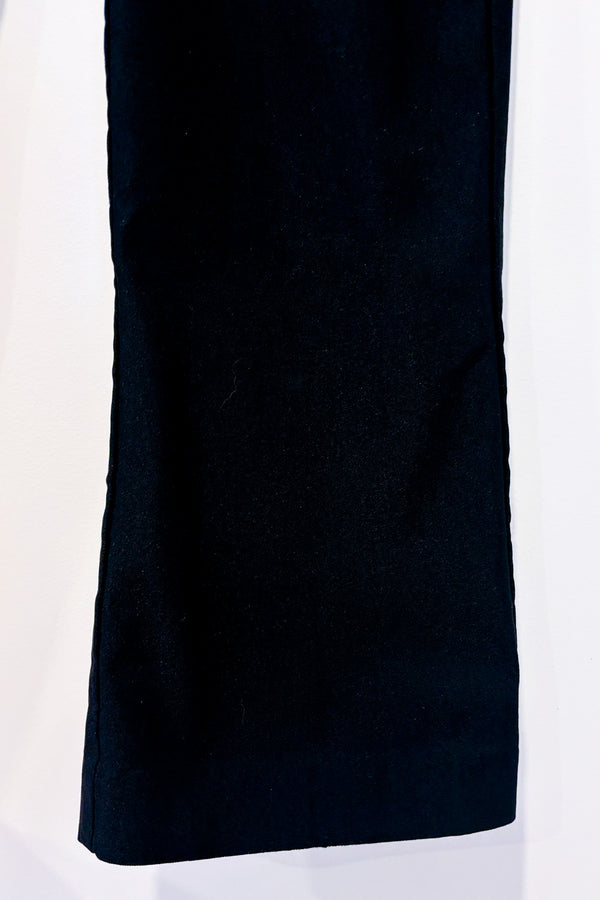 Pantalon noir extensible seconde main - Suzy Shier- La Penderie du Paradis