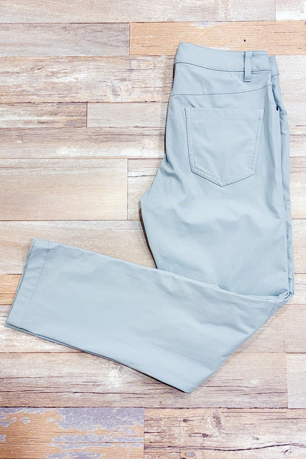 Pantalon gris jambe droite* seconde main - Lululemon- La Penderie du Paradis