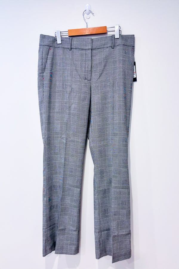 Pantalon Sutton Boot leg noir et blanc à carreaux* seconde main - Tommy Hilfiger- La Penderie du Paradis