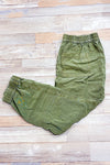 Pantalon jogger fluide kaki seconde main - H&M- La Penderie du Paradis