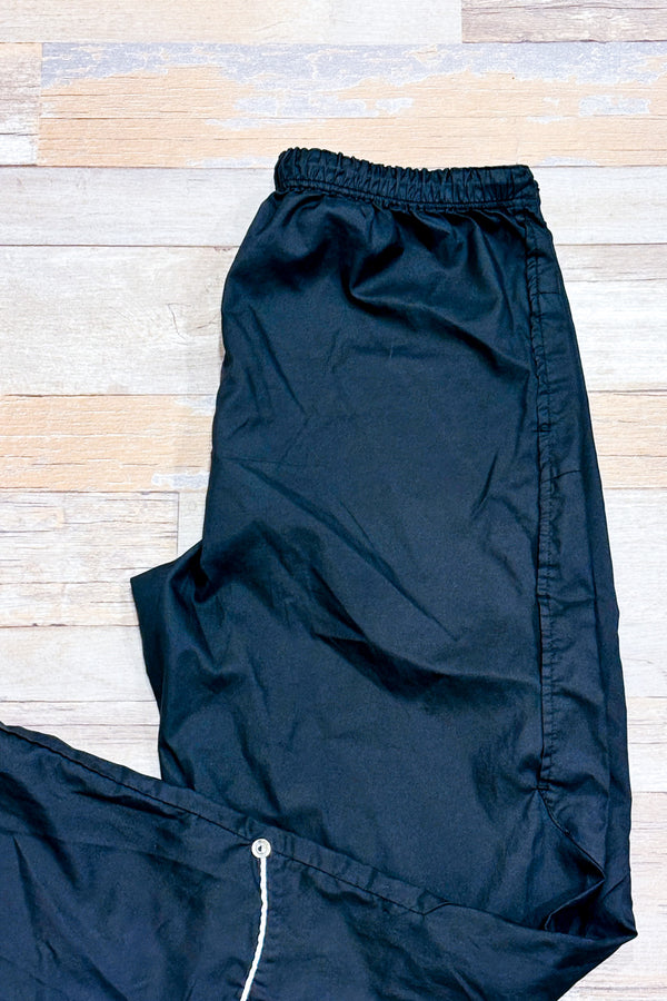 Pantalon noir coupe-vent seconde main - Orage- La Penderie du Paradis