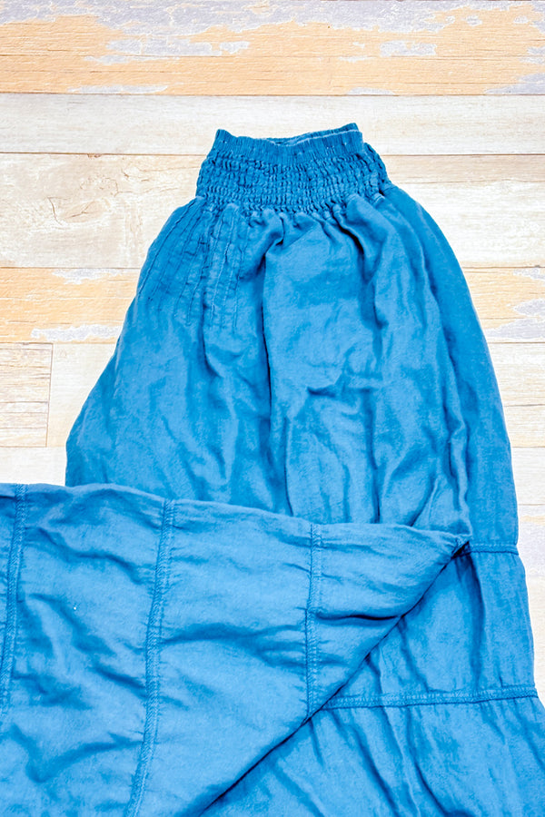 Pantalon ballon émeraude seconde main - Cotton Flower- La Penderie du Paradis