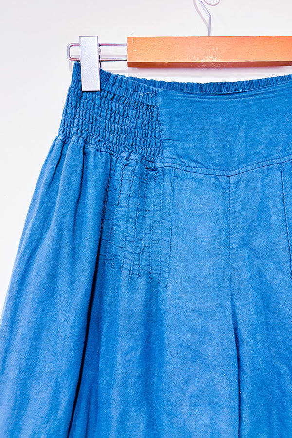 Pantalon ballon émeraude seconde main - Cotton Flower- La Penderie du Paradis