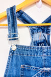 Salopette bleue en jeans* seconde main - GAP- La Penderie du Paradis
