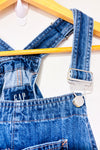Salopette bleue en jeans* seconde main - GAP- La Penderie du Paradis